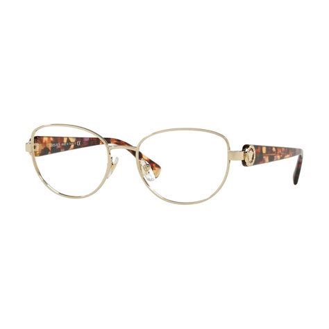 Versace VE1246B Women's Oval Eyeglasses 